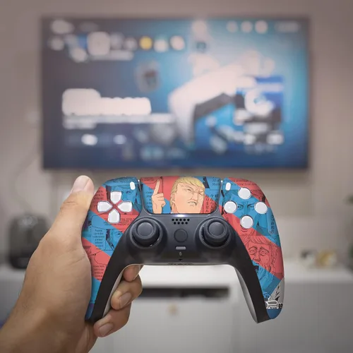 Vista 178 de Battman Custom PS-5 Controller Wireless compatible with Play-Station 5 Console by BCB Controllers Proudly Customized in USA with Permanent