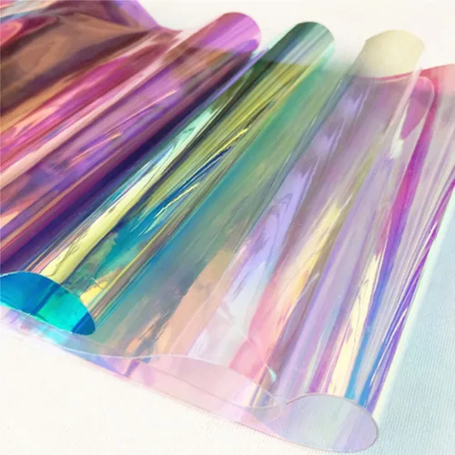 Vista 9 de VILLCASE Rollo de envoltura de celofán transparente transparente A4, película decorativa transparente para ventana, rollo de embalaje epoxi