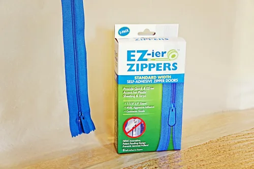 Vista 8 de EZ-ier Productos Cremalleras adhesivas resistentes (paquete de 2), grado comercial, 3" x 7 pies