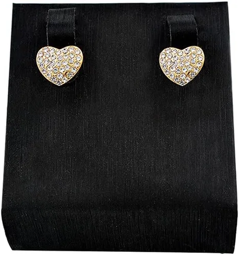 Vista 7 de Giffor Colección de collares de amor rellenos de oro de 14 quilates, juego de joyas para dama de honor, boda, joyería de mujer, aretes, pulseras