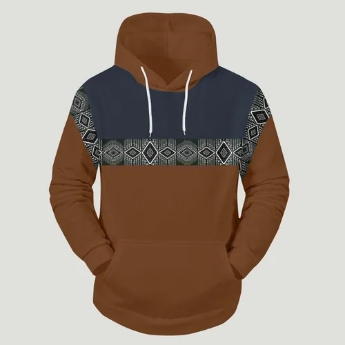 Vista 4 de EELHOE Mens Hoodie Sweatshirts Long Sleeve Lightweight Cotton Jersey with Hood Breathable Stretch Athletic Pullover
