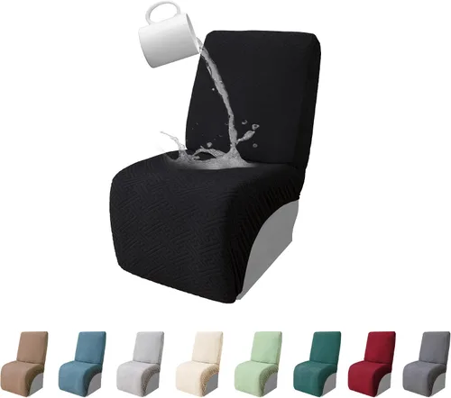 Vista 79 de Fundas de sofá reclinable seccional 100% impermeables para sofá reclinable en forma de L, funda de sofá modular de esquina en forma de L, fundas
