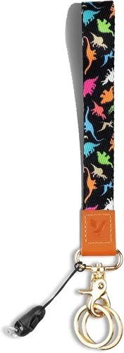 Vista 10 de Yiflin Lindo Cordón de Muñeca para Llaves, Llavero, Cartera, Soporte de Identificación, Teléfono Celular, Cordón de Muñeca Soporte de Llavero Cadena