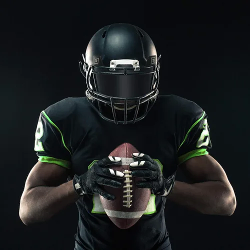 Vista 2 de TD Sports - Visera de fútbol para niños, jóvenes y adultos, protección ocular para casco y máscara facial