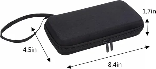 Vista 6 de Estuche para calculadora Ti-84, carcasa rígida de EVA para calculadoras, lápices y regla Texas Instruments TI-84 Plus