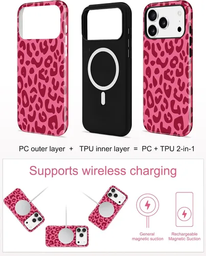 Vista 195 de Jusy Funda compatible con MagSafe con estampado de caparazón de tortuga marrón para iPhone 7/8/SE, cubierta protectora de TPU suave magnética
