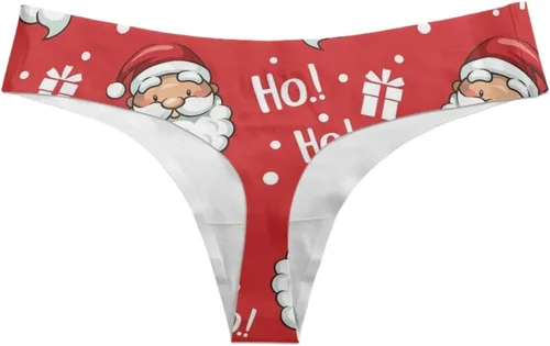 Vista 2 de Coloranimal Lindo animal 3D impreso sexy sin costuras G tanga bragas para las mujeres