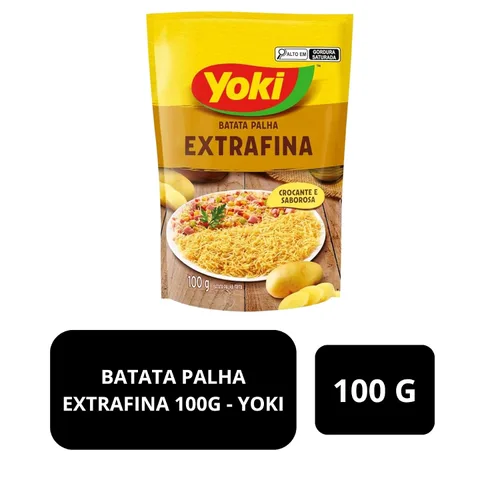 Vista 2 de Yoki - Palitos de Patata Extrafinos - 3.53 Oz (PACK DE 1) Batata Palha Extrafina - 3.53 oz
