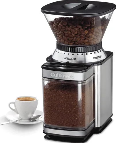 Vista 11 de Cuisinart Molinillo de café, molinillo de café eléctrico automático de un solo toque con fresas y selector de molienda de 18 posiciones, selector