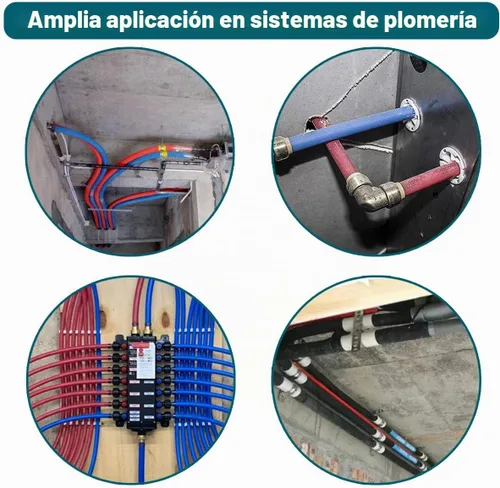 Vista 4 de LOKMAN Paquete de 50 Abrazaderas de Sujeción PEX de 1 Pulgada, Anillos de Sujeción y Prensado de Acero Inoxidable Abrazaderas de Pellizco