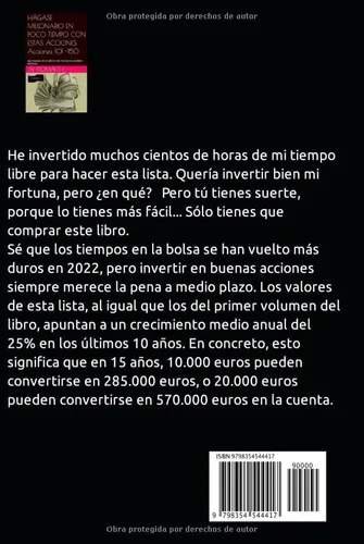Vista 2 de HÁGASE MILLONARIO EN POCO TIEMPO CON ESTAS ACCIONES Acciones 101 -150 LAS ACCIONES CON LAS QUE PUEDE HACERSE MILLONARIO EN 35 AÑOS CON 150 USD DE