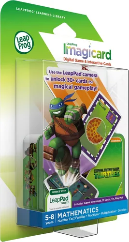 Vista 14 de LeapFrog Imagicard Teenage Mutant Ninja Turtles Juego de Aprendizaje (para Tabletas LeapPad) Juguete