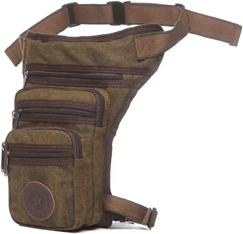 Vista 2 de Bolsa de pierna de caída de la motocicleta al aire libre para hombres mujeres bicicleta ciclismo senderismo Divertido paquete de viajes deportes