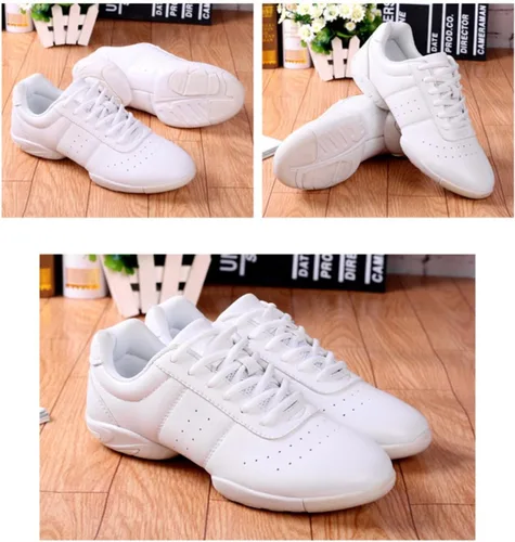 Vista 7 de Zapatos deportivos de animación aeróbica ultra cómodos para mujer, tenis de competición de entrenamiento para adultos y jóvenes
