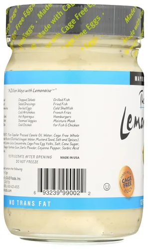Vista 5 de Ojai Cook, Lemonaise Lite, 12 oz