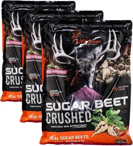 Vista 7 de Wildgame Innovations Cebo para Ciervos de Azucarera de Remolacha Triturada Efectivo Alimento para Ciervos Ultra-Concentrado y Lleno de Nutrientes
