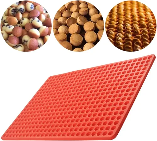 Vista 3 de Newk 468 Cavity Pet Treats Mold - Molde redondo para gotas de chocolate y golosinas para perros