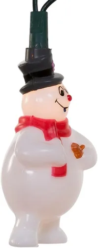 Vista 6 de Kurt Adler 10 Frosty The Snowman Juego de luces