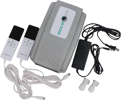 Vista 4 de REM Air System Bomba de cama de aire con cable de repuesto compatible con colchones Select Comfort o Sleep Number.