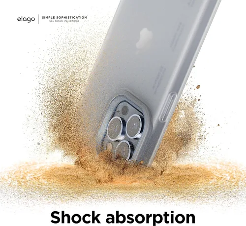 Vista 7 de elago Funda Glide Armor diseñada para iPhone 13 Pro Max, protección contra caídas, funda protectora de TPU a prueba de golpes, piezas mejoradas a