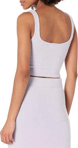 Vista 2 de The Drop Suéter corto Braylen Cozy para mujer