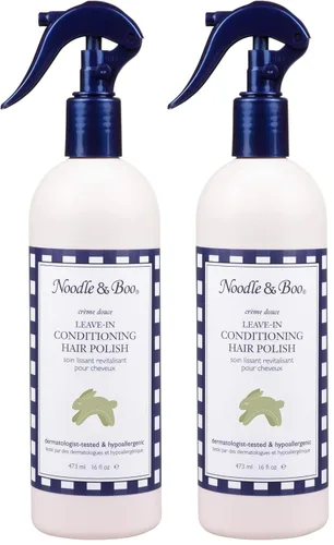 Vista 5 de Noodle & Boo Desenredante Acondicionador Hidratante y Abrillantador para Cabello para Recién Nacidos y Bebés