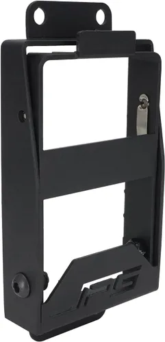 Vista 4 de JFG RACING Reposapiés para pasajero trasero ATV plegable antideslizante pedal para pasajero trasero universal para Polaris Sportsman Scrambler