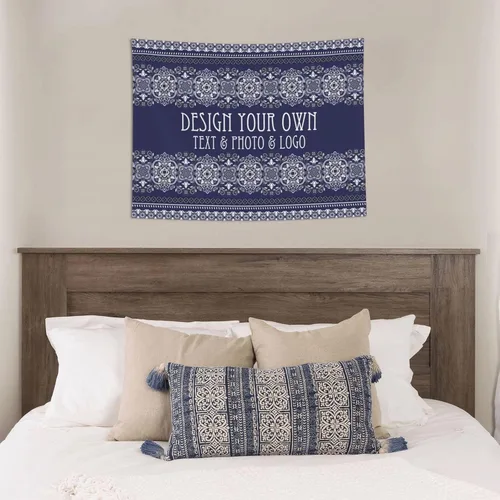 Vista 3 de FAMILOVE Tapiz de pared personalizado, para colgar en la pared, bohemio, hippie, mandala tapiz para dormitorio, estético, regalos para hombres