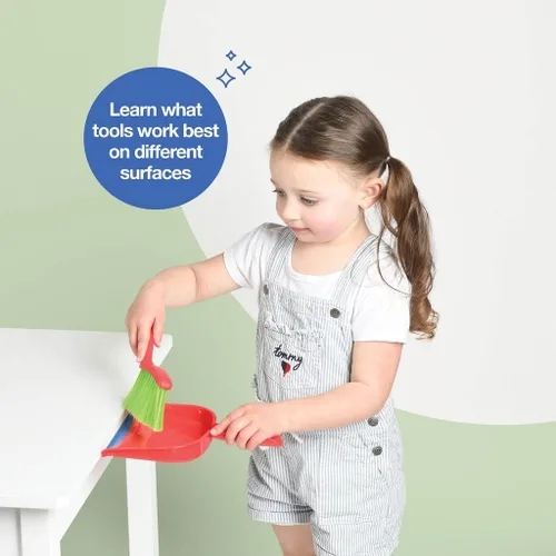 Vista 4 de Play22 Juego de limpieza para niños de 4 piezas - Juego de limpieza