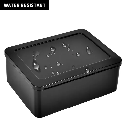 Vista 3 de ALCYON Caja Organizadora de Almacenamiento de Baterías, Estuche Soporte de Garaje para 24* AA, 30* Baterías AAA