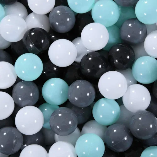 Vista 26 de STARBOLO Pelotas de Piscina de Pelotas para Niños Pequeños Paquete de 100 200 500 - Sin BPA y Ftalatos No Tóxicas A Prueba de Aplastamiento Pelotas