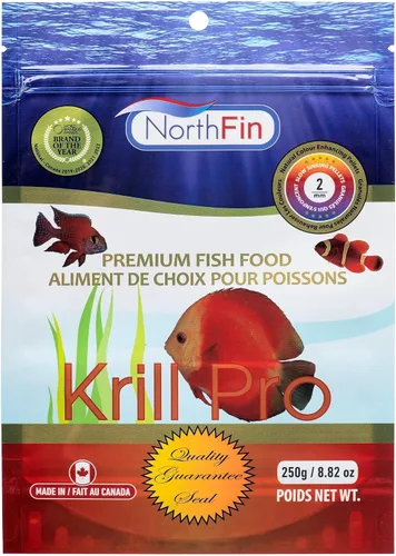 Vista 7 de Northfin Pescado Comida Krill Fórmula Pellets de hundimiento lento (0.118 in 8.82 oz) Krill Pro Formula; slow-sinking pellets for carnivorous &