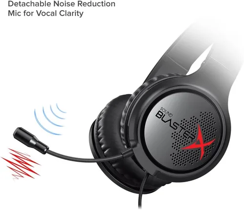 Vista 9 de Creative Sound BlasterX H3 Auriculares analógicos portátiles