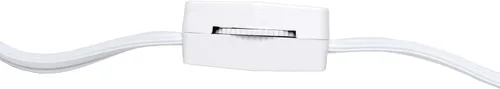 Vista 8 de Simple Designs LT2084-WHT - Lámpara de mesita de noche de cerámica con textura tachonada, color blanco