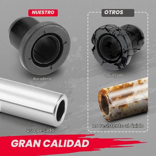 Vista 4 de KEMIMOTO Kit de bujes de brazo en A, kit de bujes de brazo de control resistente