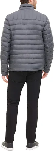 Vista 2 de Tommy Hilfiger Chaqueta acolchada plegable con aislamiento de plumón real para hombre
