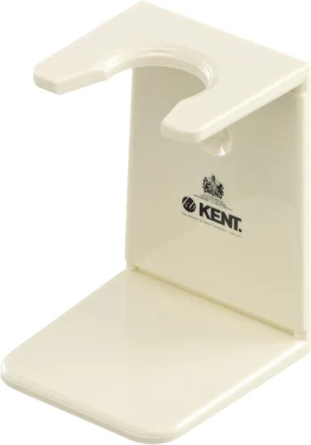 Vista 6 de KENT VSB1 - Soporte pequeño de plástico negro para cepillo de afeitar autoadhesivo, para colgar y secar, parte esencial de cualquier kit de afeitado