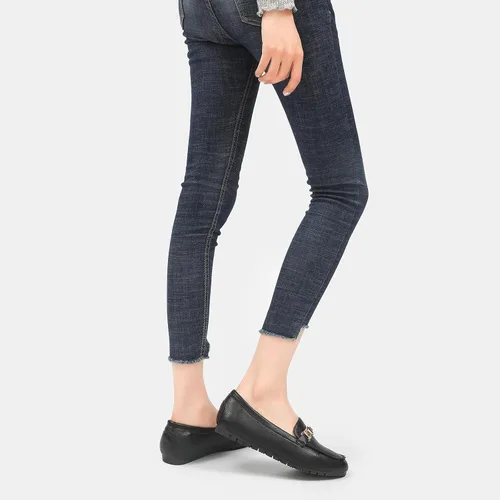 Vista 4 de Mocasines casuales para mujer, cómodos y ligeros, mocasines planos sin cordones