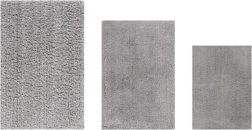 Vista 34 de Better Trends Micro Collection - Tapetes de baño, alfombra suave, alfombra de felpa absorbente, alfombra de baño 100% poliéster para suelo de baño