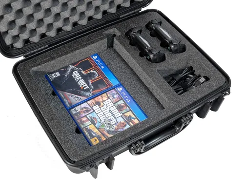 Vista 3 de Case Club fits Playstation 4 PS4 in Pre-Cut Slim Hard Shell Case