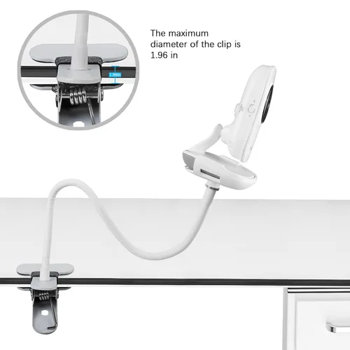 Vista 3 de Soporte de abrazadera flexible para VTech VM819 y VM3252 Video Baby Monitor