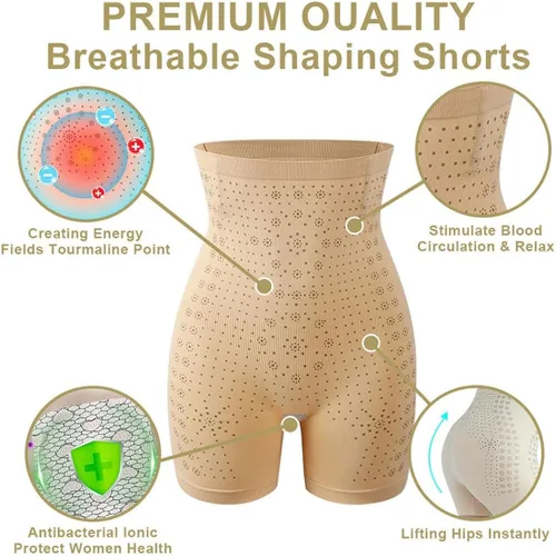 Vista 5 de Pantalones cortos de reparación de fibra iónica de seda de hielo, dispositivo de moldeo de reparación de fibra de iones de seda de hielo, pantalones