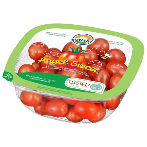 Vista 4 de Tomate Cherry Grape Orgánico, 24 Onzas