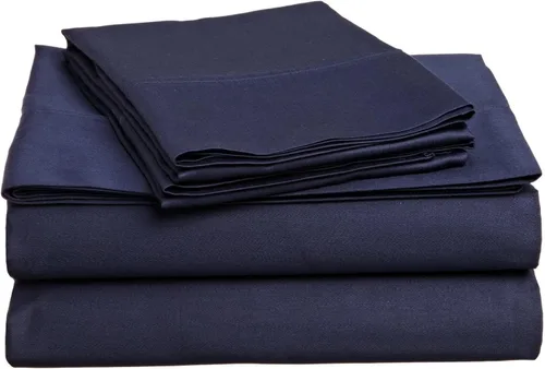 Vista 8 de BLUENILEMILLS Blue Nile Mills - Juego de sábanas bajeras de algodón ultra suave de alta calidad con bolsillo profundo de 300 hilos, totalmente