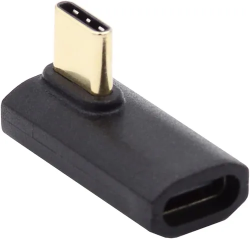 Vista 10 de xiwai Transparente USB4 tipo C macho a hembra adaptador de extensión con LED 240W Power 40Gbps Data 8K Video Converter para teléfono portátil