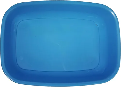 Vista 6 de Aimé Caja de arena sin llanta/borde redondeado para gato, 16.9 x 12.2 x 3.9 in, 0.7 lbs - Surtido