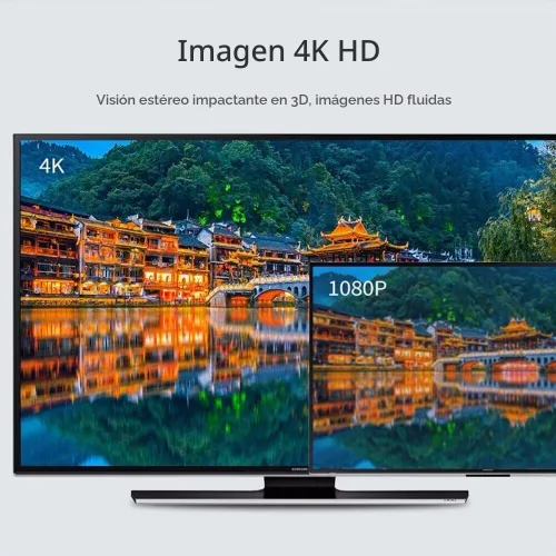 Vista 4 de SmartSee Receptor de pantalla inalámbrico HD 5G WiFi 4K 1080P Adaptador de espejo fundido para iPhone Mac iOS Android a TV proyector compatible