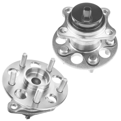 Vista 97 de Detroit Axle - 2.2L Bujes de rodamiento de rueda delanteros de 2 piezas para Honda Accord 90-97, 97 Acura CL, 2 rodamientos de ruedas y conjunto
