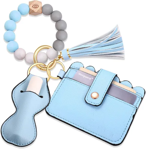 Vista 51 de BVGA Pulsera llavero de pulsera de silicona para mujer