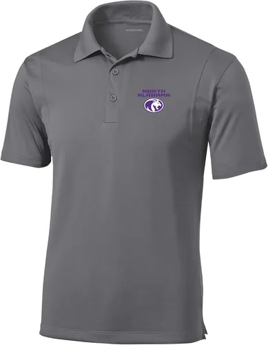 Vista 82 de Polo atlético de micro piqué NCAA para hombre Prime con cuello propio
